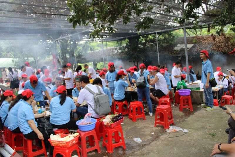 歐米公司團隊活動燒烤照片 歐米公司團隊活動燒烤照片