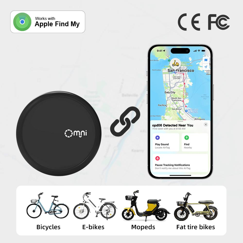 藍牙定位器+APP，電動車安全升級方案